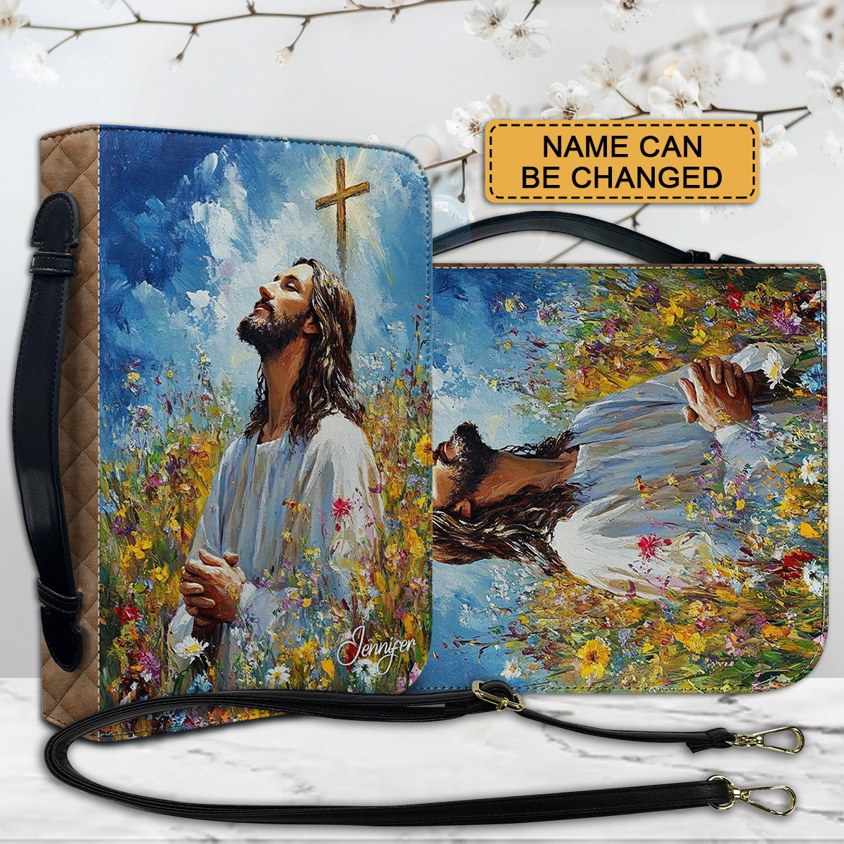 God Blessed The Broken Road Bible Cover
