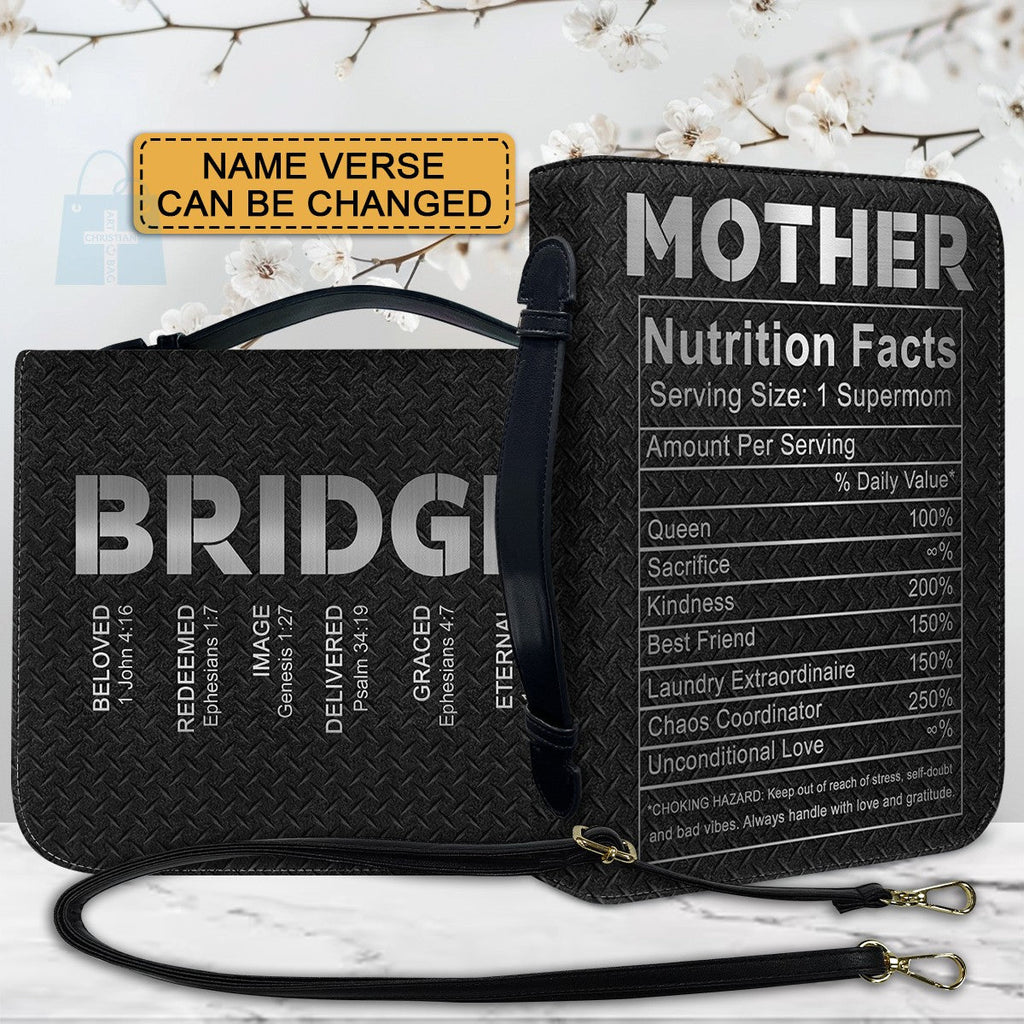 Personalized Bible Cover with Name Meaning