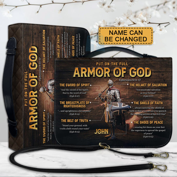 Personalized Armor of God Bible Cover