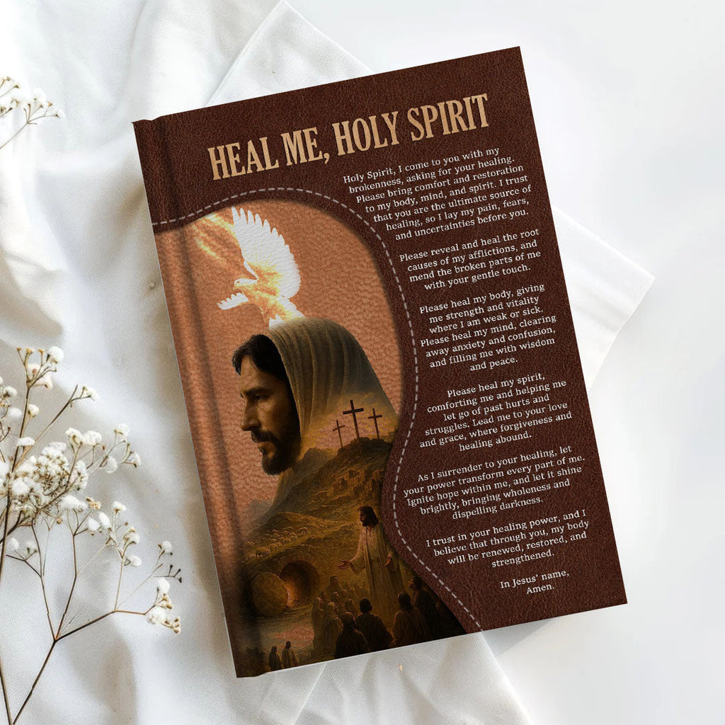 Personalized "Spiritual Warfare Prayers" Leather Journal