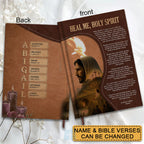 Personalized "Spiritual Warfare Prayers" Leather Journal