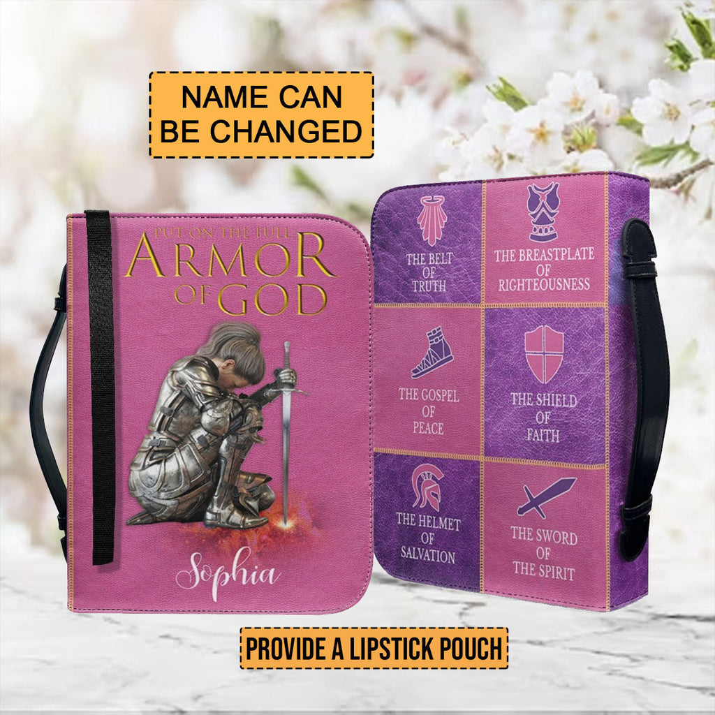 Full Armor of God Personalized Bible Cover