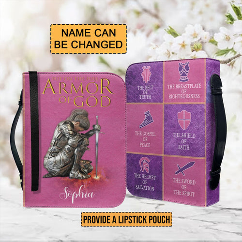 Full Armor of God Personalized Bible Cover