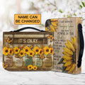 Personalized Sunflower Butterfly Bible Cover