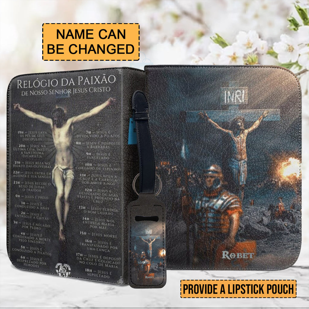 Personalized Crucifixion Chronicle Bible Cover