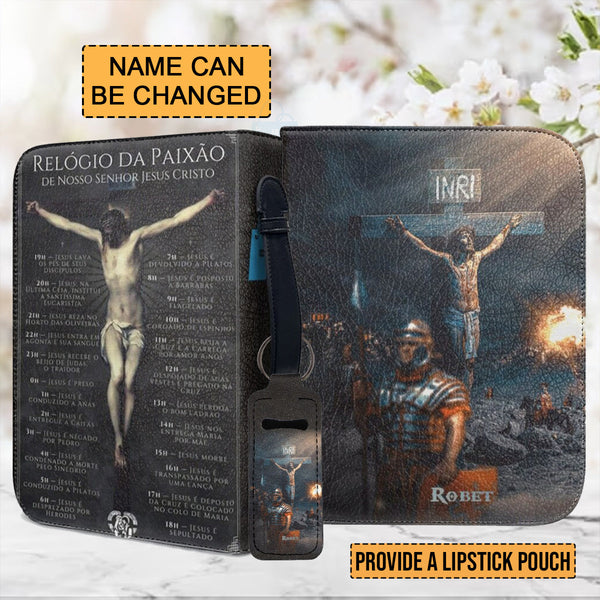 Personalized Crucifixion Chronicle Bible Cover