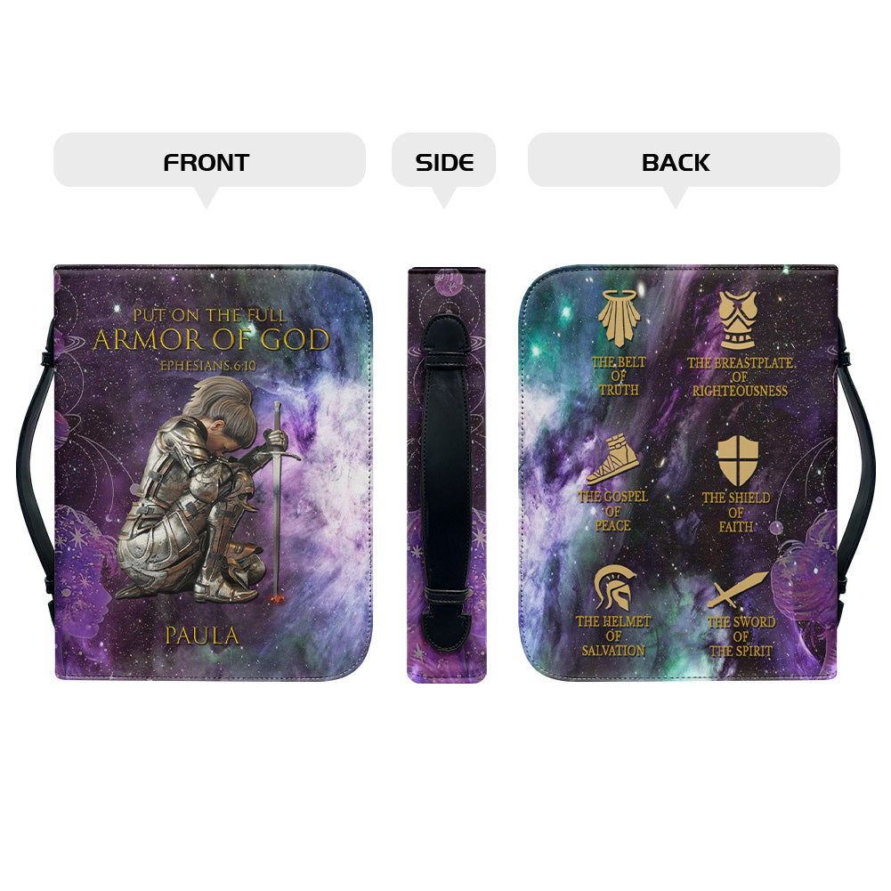 Cosmic Armor of God Personalized Bible Cover