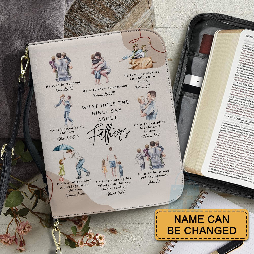 Personalized Scripture Guide Bible Cover for Mom