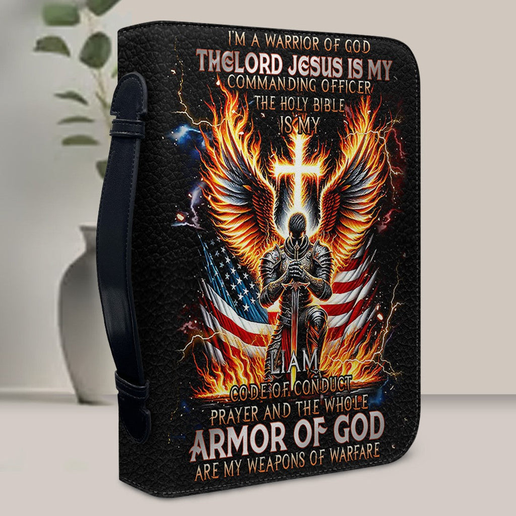 Personalized Warrior of God Bible Cover