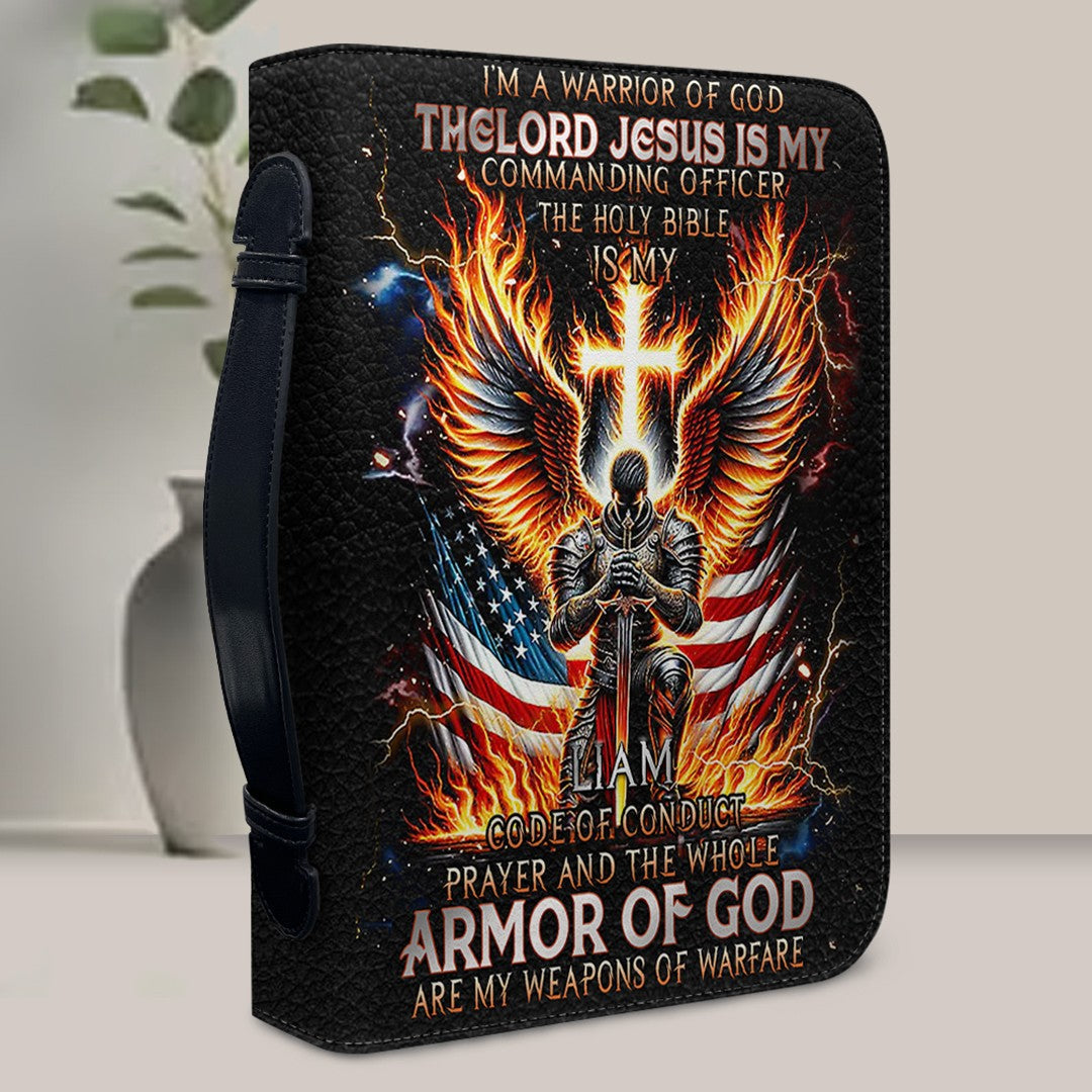 Personalized Warrior of God Bible Cover