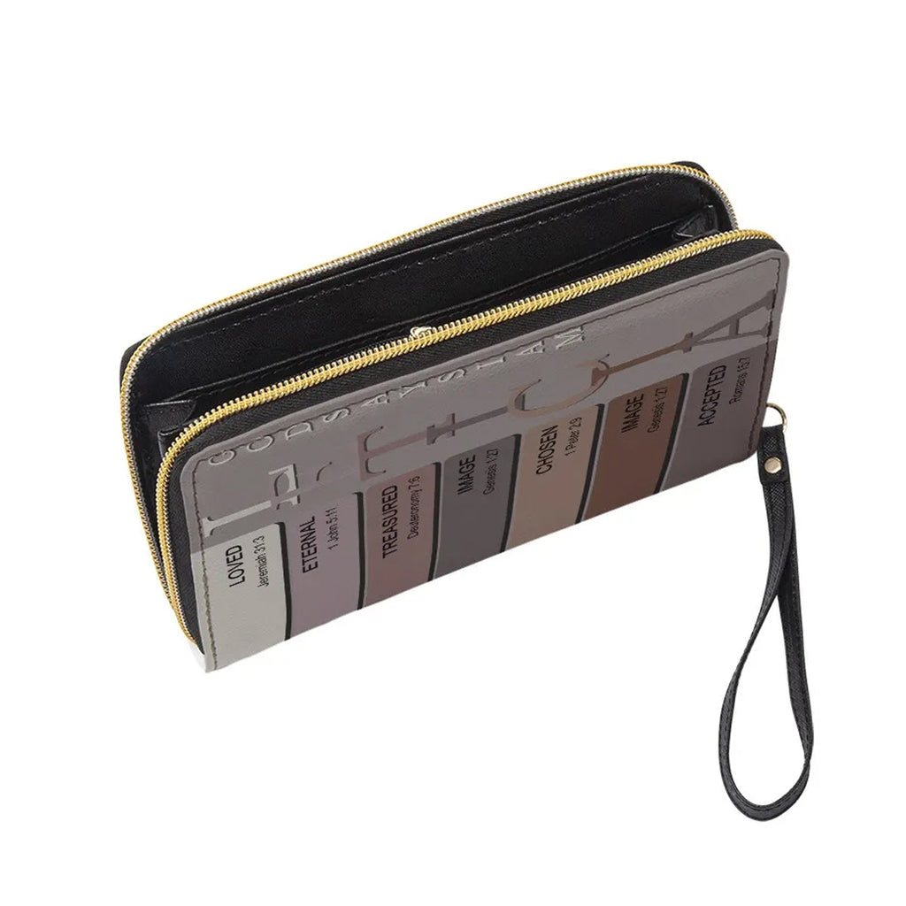 God Says I Am Custom Name Cosmetic Bag