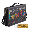 Personalized God Says You Are Kids Bible Cover