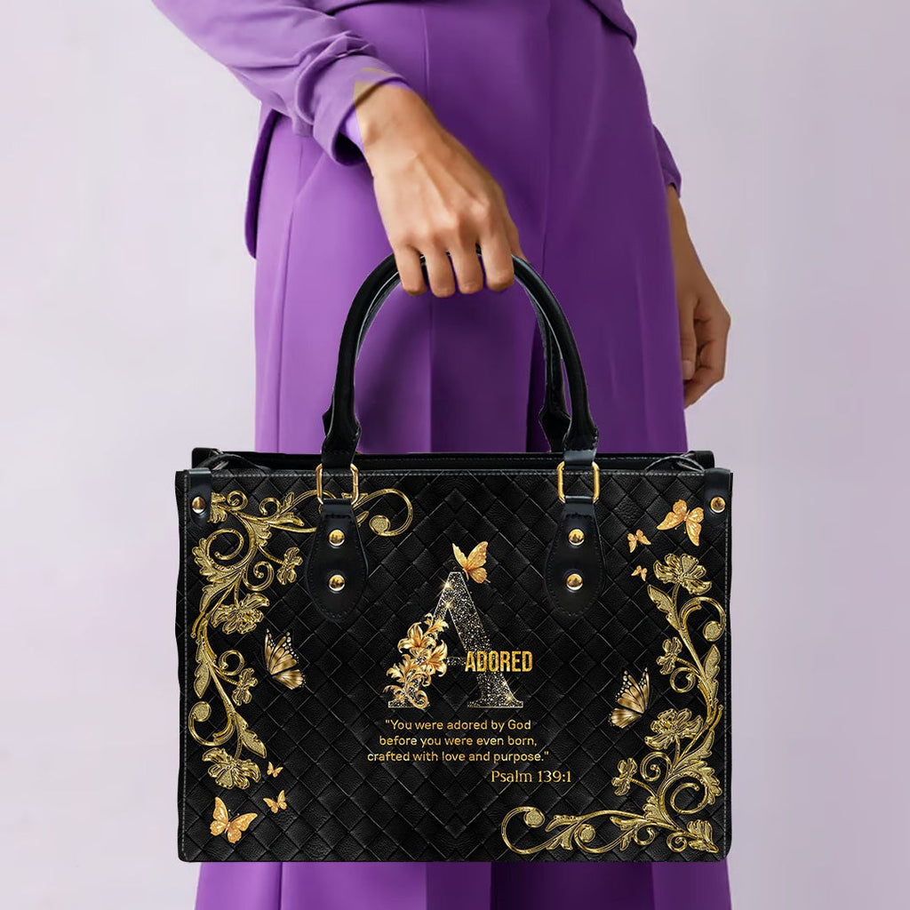 Personalized Christian Bible Verse Handbag