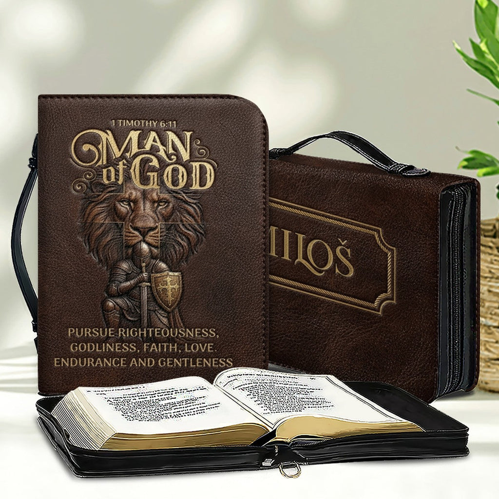 Personalized Way Maker Bible Cover for Men