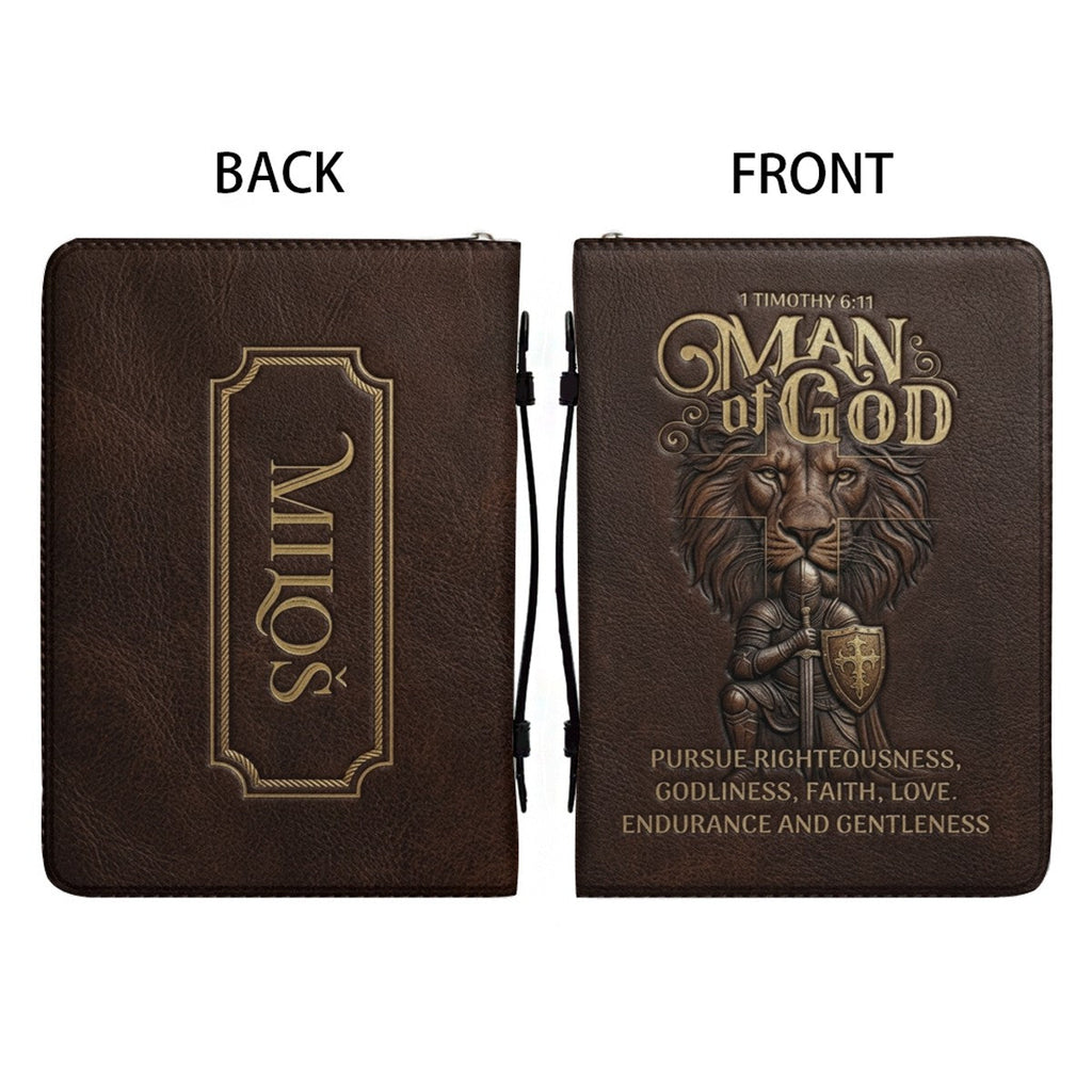 Personalized Way Maker Bible Cover for Men