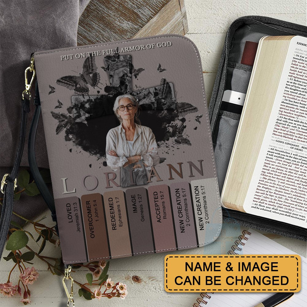 Personalized Name Meaning Bible Cover