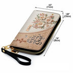 Personalized Beige Cross Handbag & Wallet Set