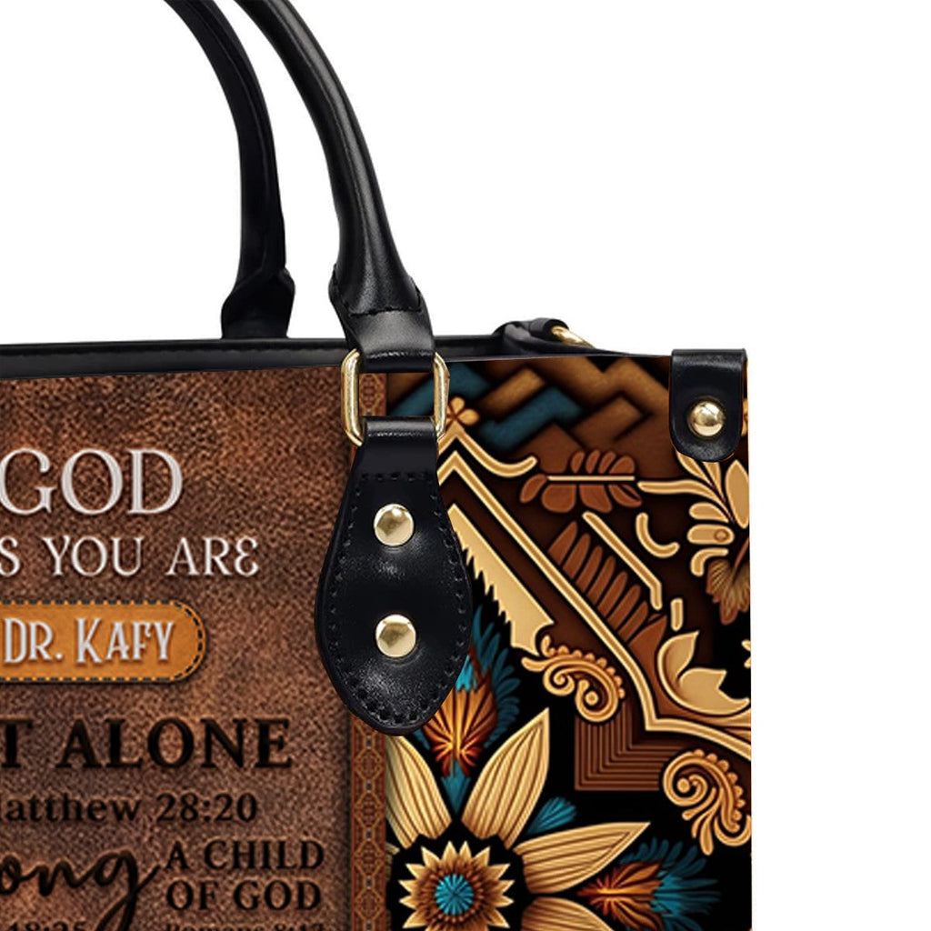 God Says You Are Southwest Leather Handbag