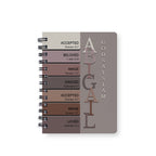 Personalized Purple "God Says I Am" Leather Prayer Journal