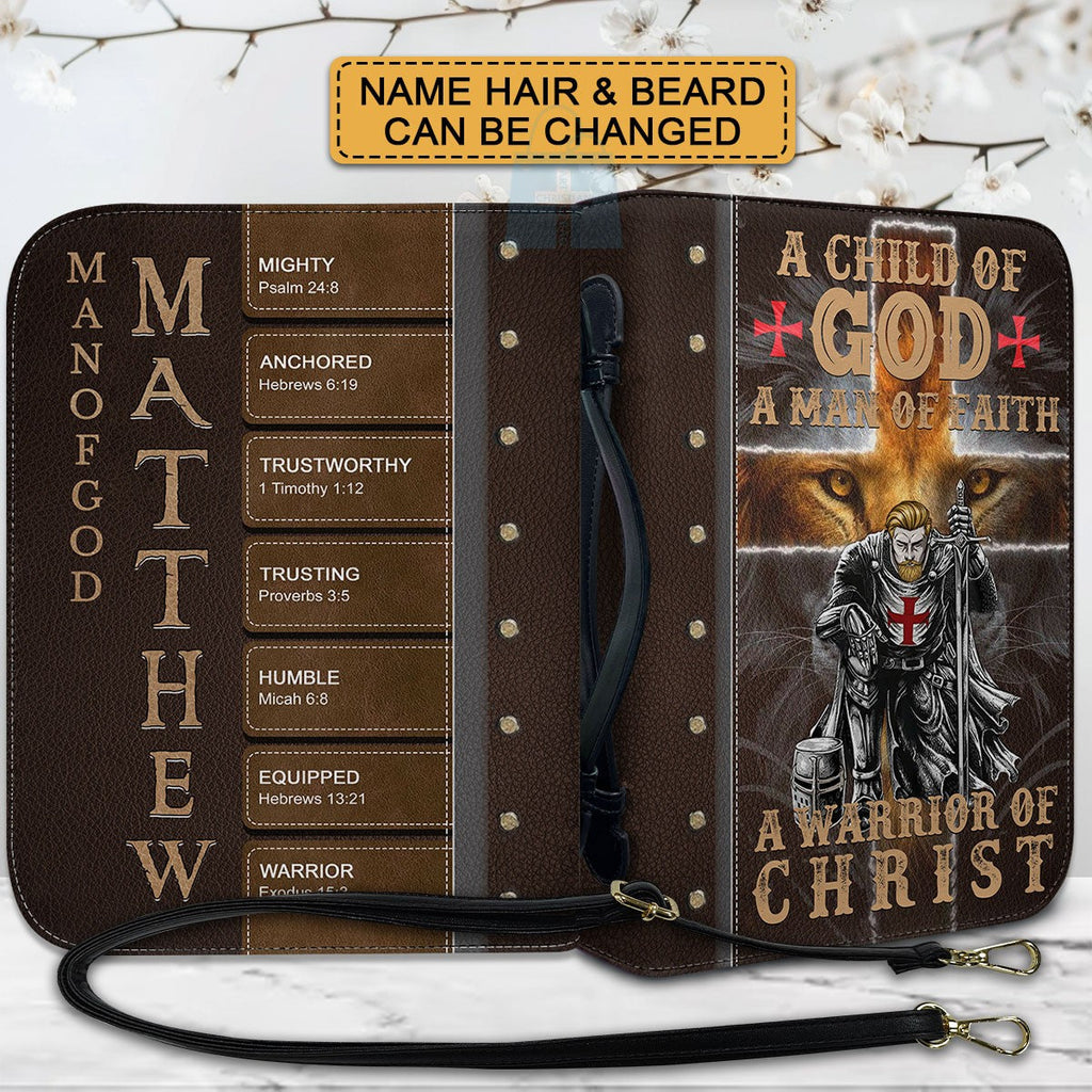 Personalized Warrior of Christ Bible Cover