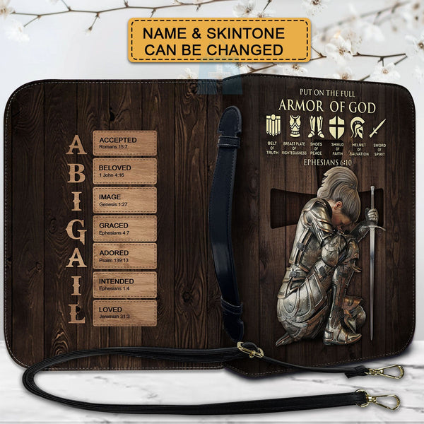 Personalized Armor of God Bible Cover