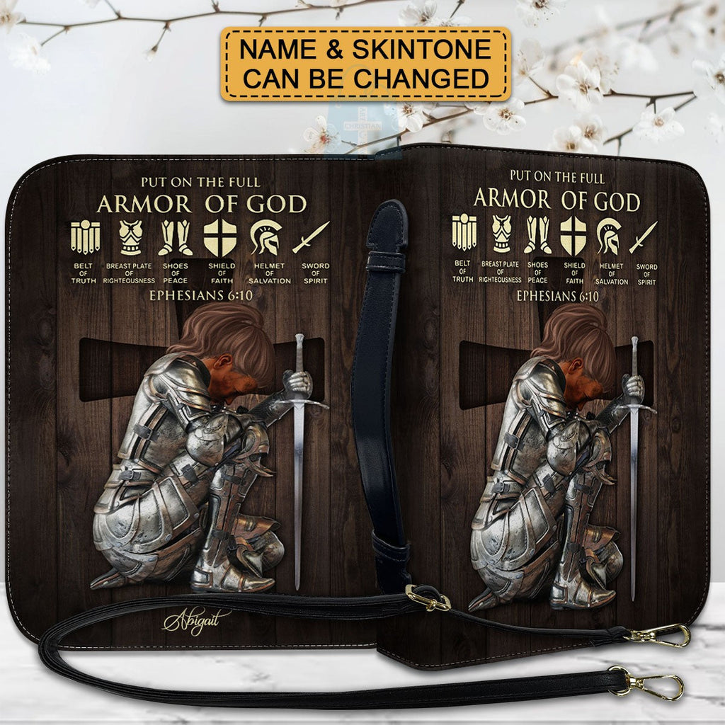 Personalized Armor of God Bible Cover