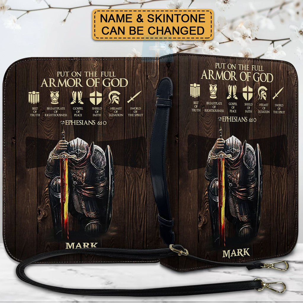 Personalized Armor of God Bible Cover