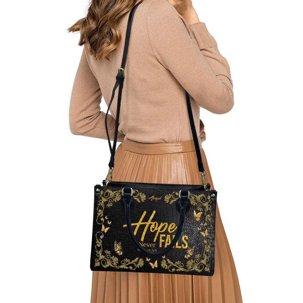 Hope & Faith Personalized Christian Tote Bag