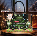 She Who Kneels Before God Leather Handbag