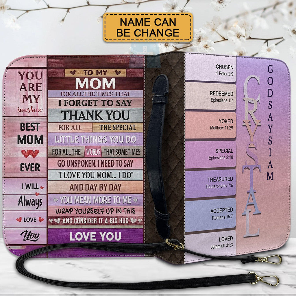 Personalized Acrostic Name Verse Bible Cover