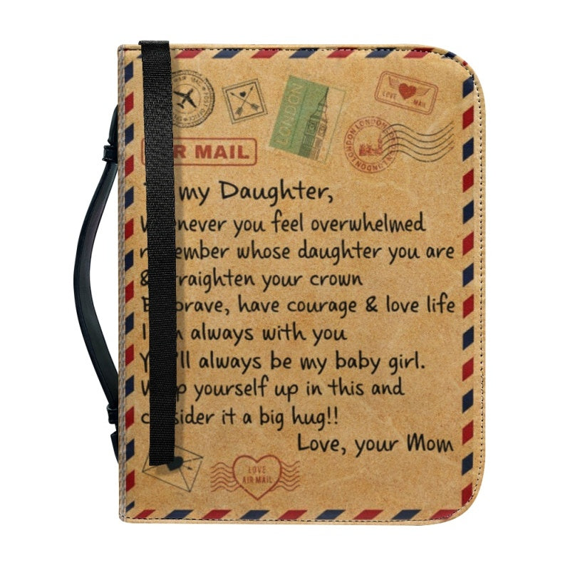 To My Daughter Personalized Bible Cover