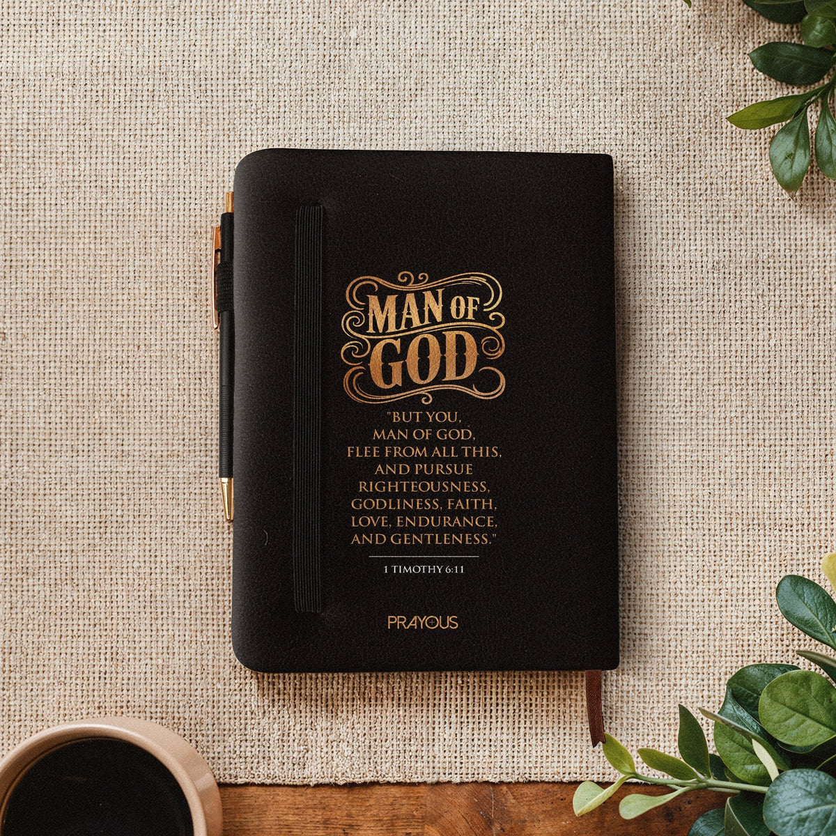 Worthy 1 Timothy 6:11 Bible Study Journal
