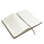 Personalized "Clothed With Strength" Leather Journal