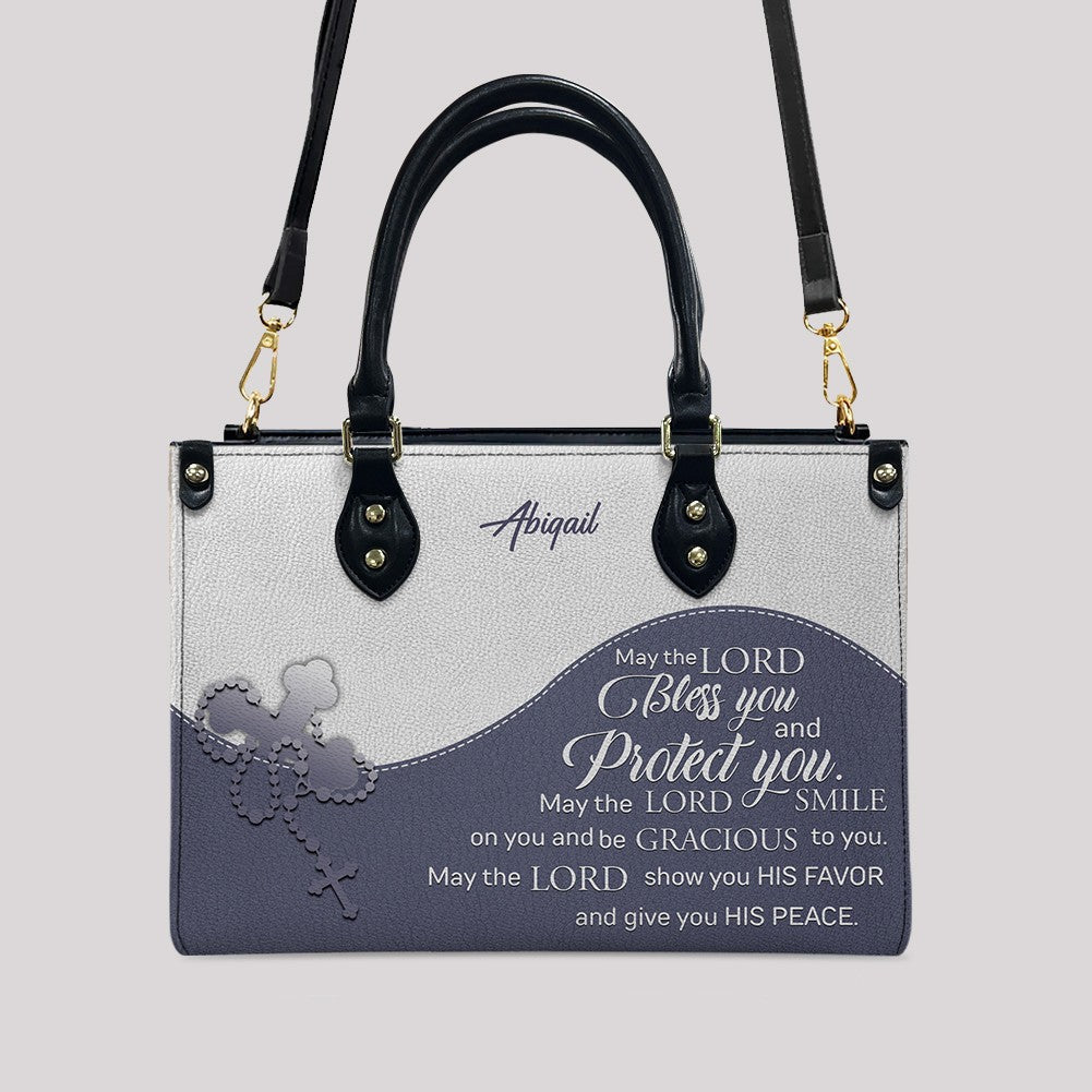 Personalized Christian Leather Handbag for Women