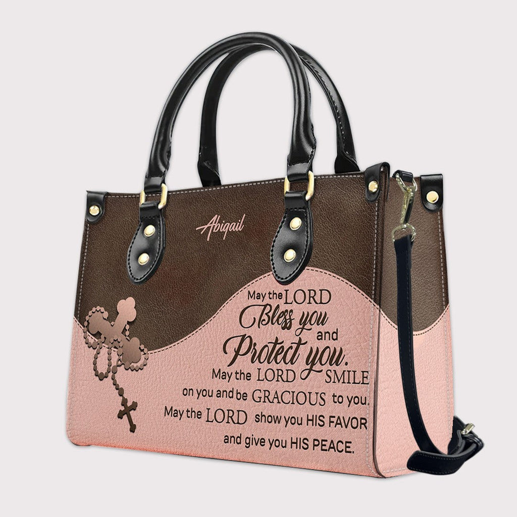 Personalized Christian Leather Handbag for Women