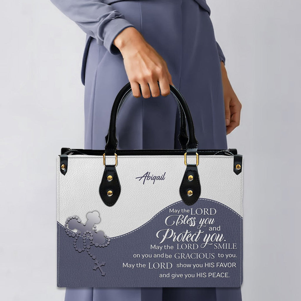 Personalized Christian Leather Handbag for Women