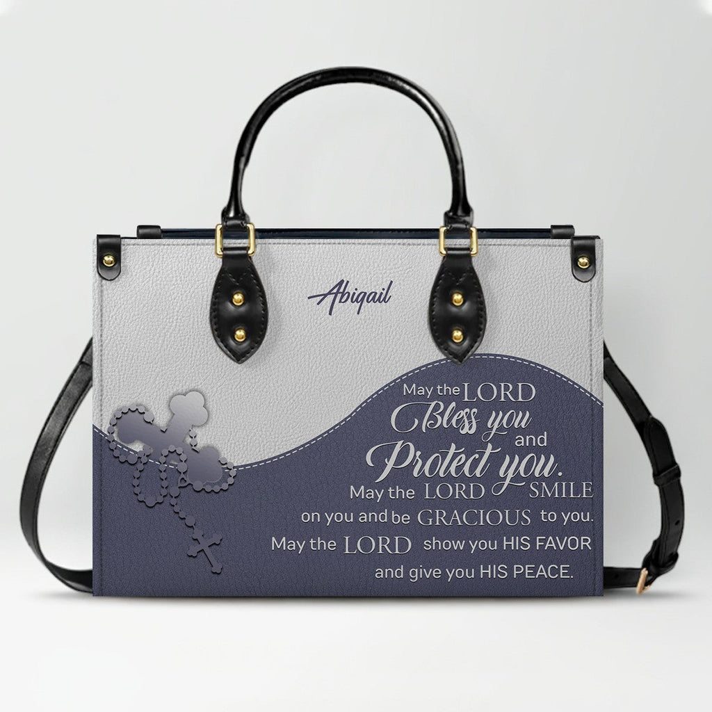 Personalized Christian Leather Handbag for Women
