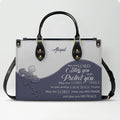 Personalized Christian Leather Handbag for Women