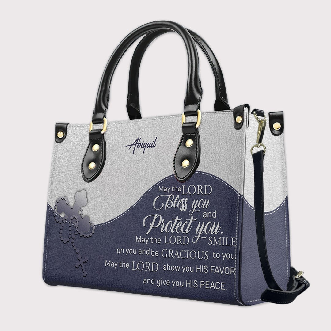 Personalized Christian Leather Handbag for Women