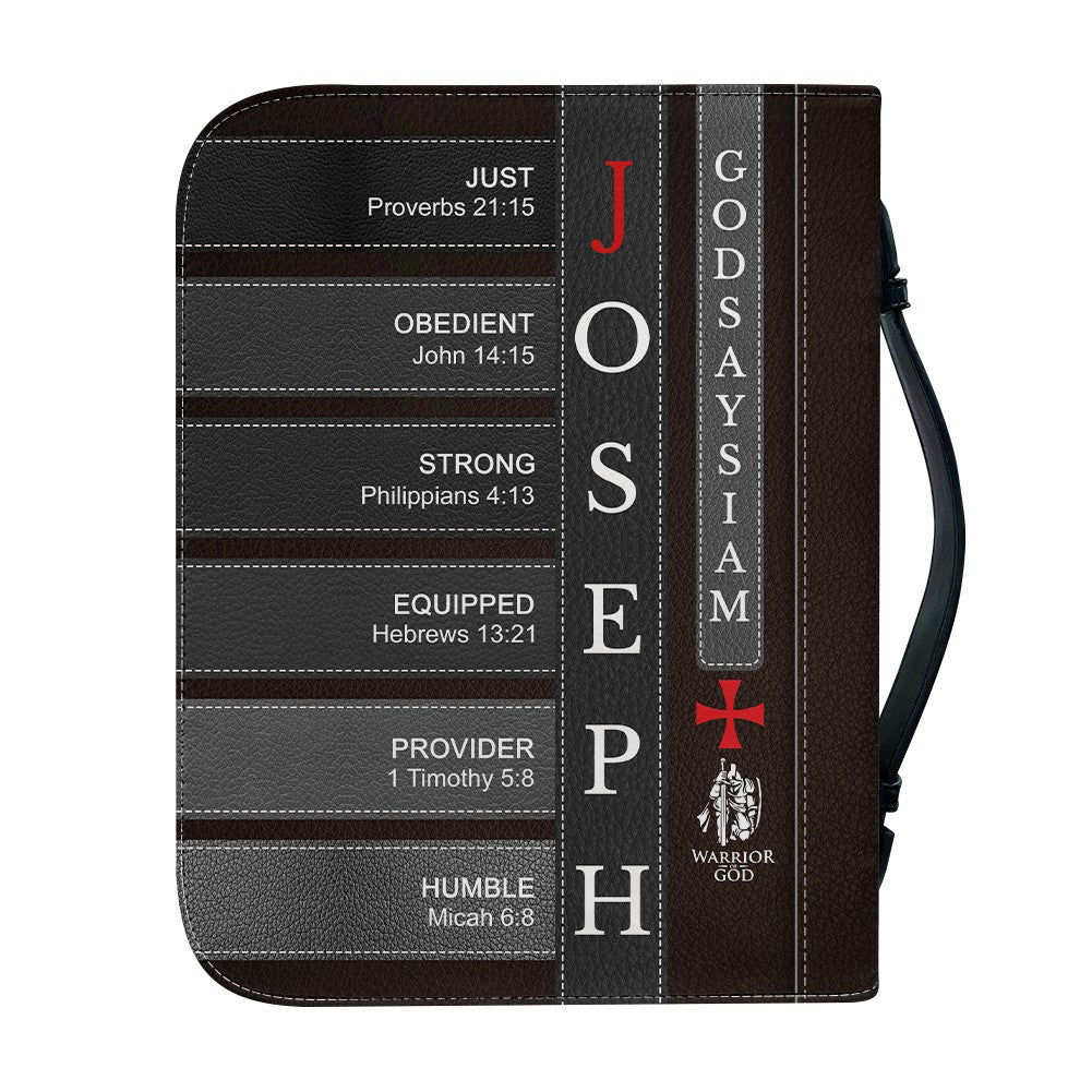Personalized Bible Cover for Husband