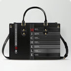Personalized Bible Verse Leather Handbag