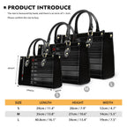 Personalized Bible Verse Leather Handbag