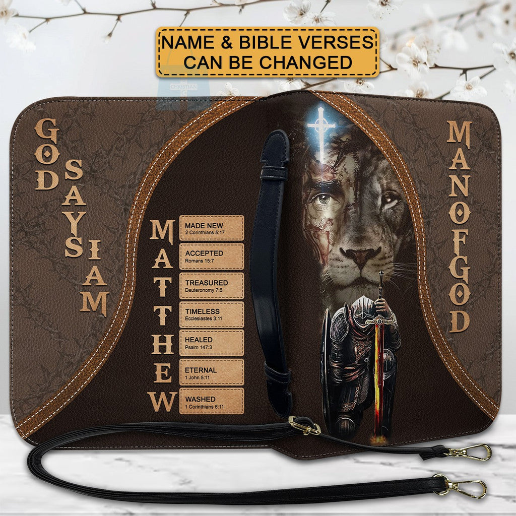 Personalized Bible Cover with Custom Name