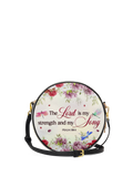 Psalm 118:14 Melody Circle Crossbody Bag