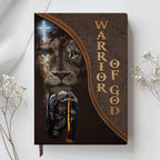 Personalized "Warrior Of God" Leather Prayer Journal