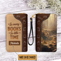 So Many Books Personalized Clutch Purse