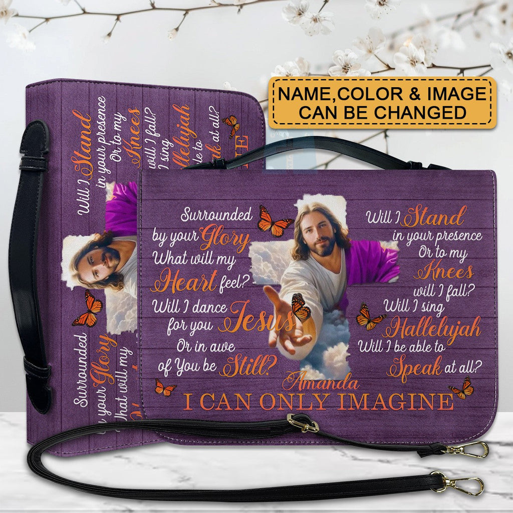 Personalized I Can Only Imagine Bible Cover