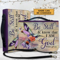 Personalized Psalm 46:10 Bible Cover with Name