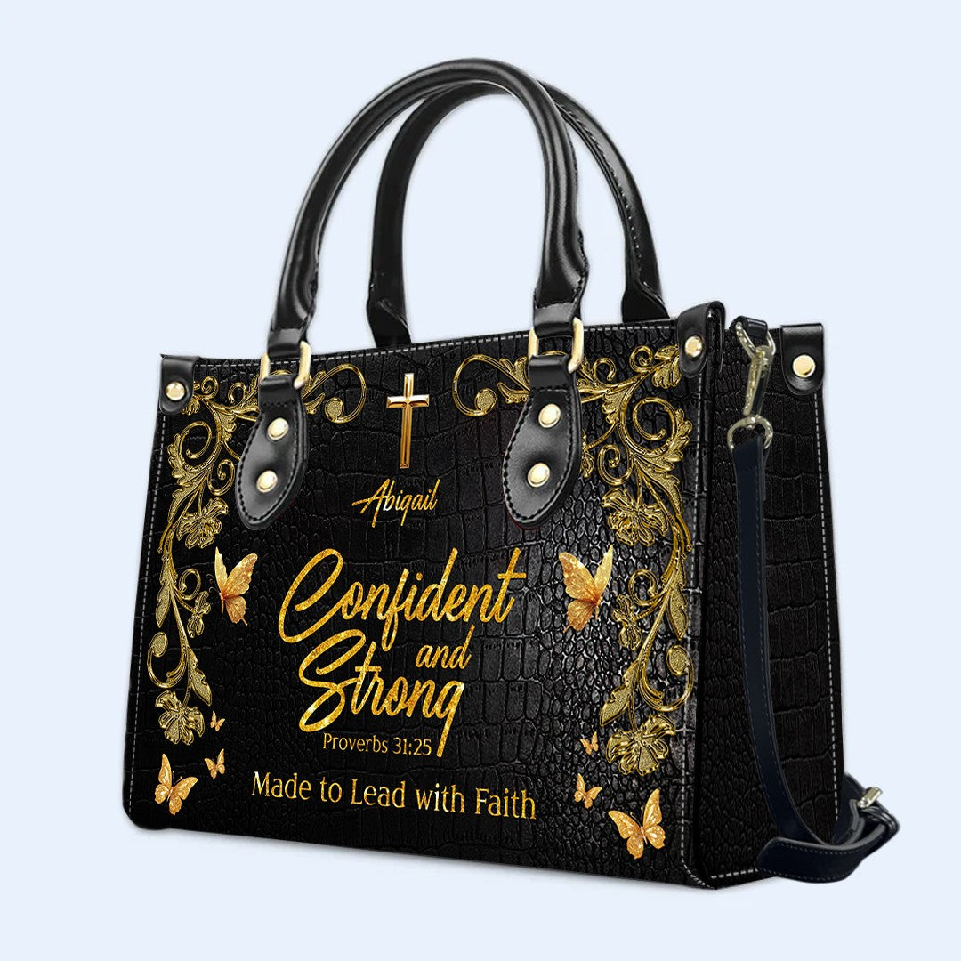 Personalized DISC Faith Christian Leather Handbag