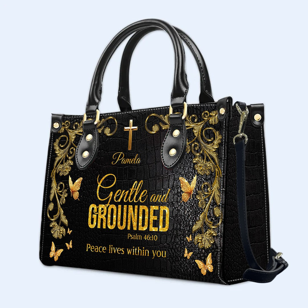 Personalized DISC Faith Christian Leather Handbag